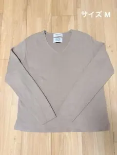 Filivivi for OPAQUE.CLIP Vネックニット ベージュ M