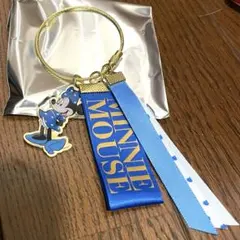 ディズニーストア ミニー シークレットキーチェーン ブルー