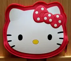 【再値下げ】 Hello Kitty シリコン小銭入れ 小物入れ レッド