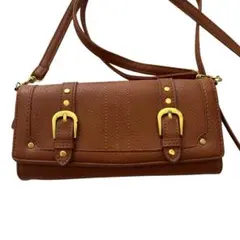 お財布ショルダー 長財布 レディース ブラウン