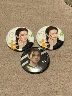 INI松田迅 缶バッジ 3点セット