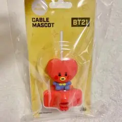 BT21 ベビーケーブルマスコット&シール TATA