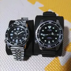 CITIZEN 自動巻きダイバーズウォッチ 2本セット　プロマスター
