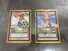 ONE PIECE カードダス　ナミ トレーディングカード 2枚セット