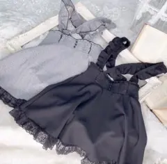 最安値！？MARS 裾レースジャンスカ-ブラック