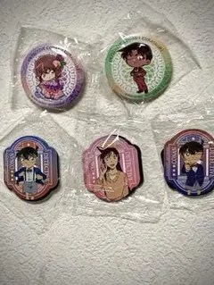 くら寿司 名探偵コナン 缶バッジ マグネットシートセット