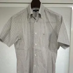BURBERRY LONDON半袖シャツ M ストライプ