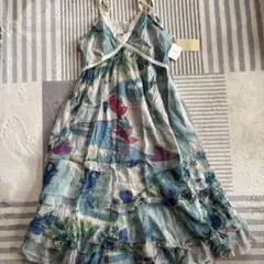 NICE CLAP 花柄ノースリーブワンピース