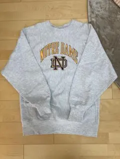 【美品】リバースウィーブ　スウェット　90年代　USA製　xxl ノートルダム大