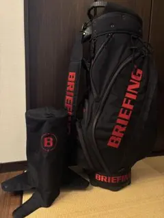 直営店限定 ブリーフィング キャディバッグ CR-01 紺 ネイビー 白