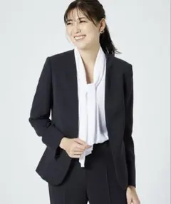 PLST トリアセブレンドカラーレスジャケット