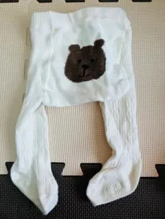 baby gap くま　タイツ　くまけつ　 0-12m