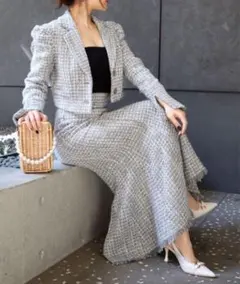 【新品未使用】完売品！ROYAL PARTY シャルムツィードジャケット