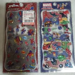 ♦*︎様 プチドロップステッカー MARVEL スパイダーマン 2枚セット