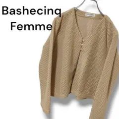 【Bashecinq Femme】トップス　カーディガン　ベージュ　L