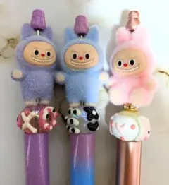 今大人気！ラブブボールペン3本セット
