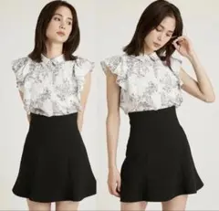 SNIDEL スナイデル ハイウエストスカショーパン