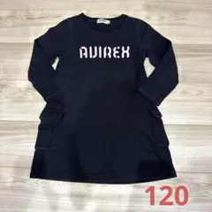 AVIREX キッズ　女の子　長袖ワンピース　120サイズのサムネイル