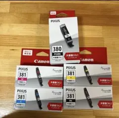 Canon PIXUS 純正インク 大容量XL 12個セット 380 381 - メルカリ