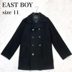 EAST BOY イーストボーイ 黒 ピーコート 11 スクールコート