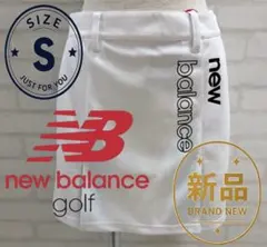 ★新品★new balance golf ゴルフウェア レディース スカート 白