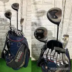 ダンロップキャディバッグハイブリッド中古メンズ初心者ゴルフクラブバッグ ダンロップキャディバッグハイブリッド中古メンズ初心者ゴルフ