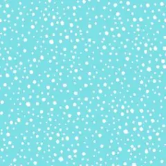 ロラライハリス生地　Pepper Dots W/ブルー110×45