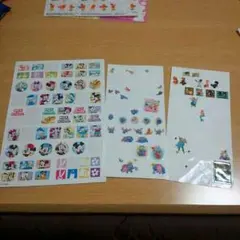 ディズニーシールセット。６枚。