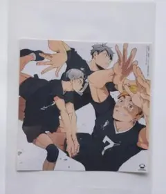 ハイキュー　稲荷崎　描き下ろしイラストジャケット柄ステッカー