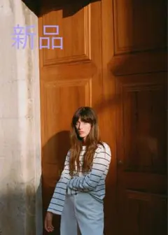 新品タグ付！ZARA ザラ＊ボーダーロンT M