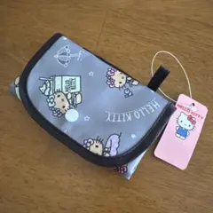 【新品】‪☆サンリオ 日焼け キティちゃん 折り畳み エコバッグ グレーのサムネイル