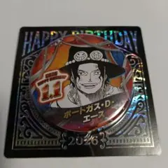 ワンピースバースデー缶バッジ