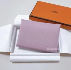 新品未使用★HERMES エルメス カルヴィデュオ モーヴシルベストル ピンクのサムネイル