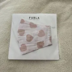 新品　FURLA ハート柄マスク