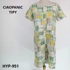 CIAOPANIC TIPY チャオパニックティピー 半袖 チェックワンピースのサムネイル