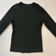 UNIQLO ソフトリブクルーネックT sサイズ