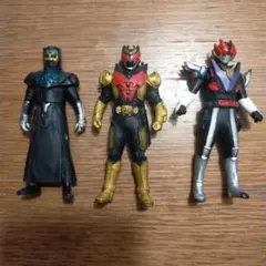 仮面ライダー ソフビ ３体セット