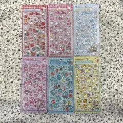 【正規品】ボンボンドロップシール サンリオ 第2弾 6種セット