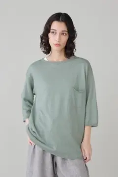 181t*美品 マーガレットハウエル リネンコットン プルオーバー