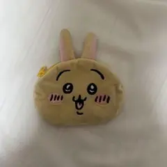 おかおポーチ　うさぎ