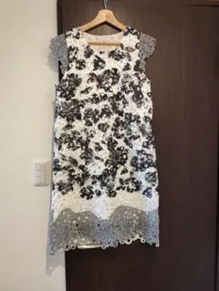 Bou Jeloud 花柄レース ノースリーブワンピース