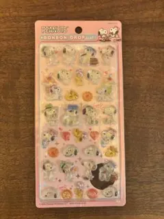 PEANUTS BONBON DROP シール