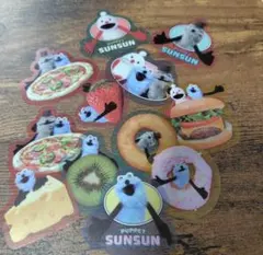 PUPPET SUNSUN ステッカーセット　17枚