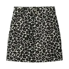 レオパードミニスカート