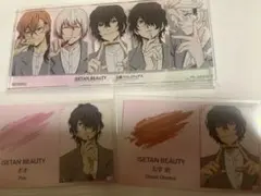 文豪ストレイドッグス　伊勢丹コラボ　アクリルボード　名刺風カード　太宰治　ポオ