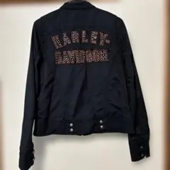 【Harley-Davidson】 レディース　ライディングジャケット ブラックのサムネイル