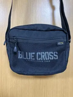 BLUE CROSS CORDURA ブラックショルダーバッグ