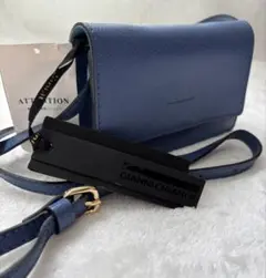 新品同様タグ付き】GIANNI CHIARINI ショルダーバッグ　牛革