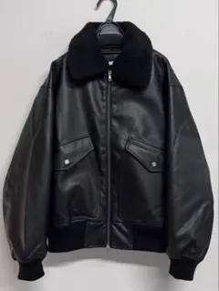 DETACHABLE BOA ARTIFICIAL GRAIN フライトブルゾン