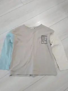 branshes カラーブロック長袖カットソー 110サイズ